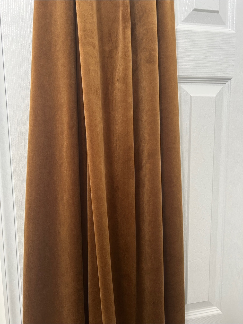 Velvet Brown Curtains